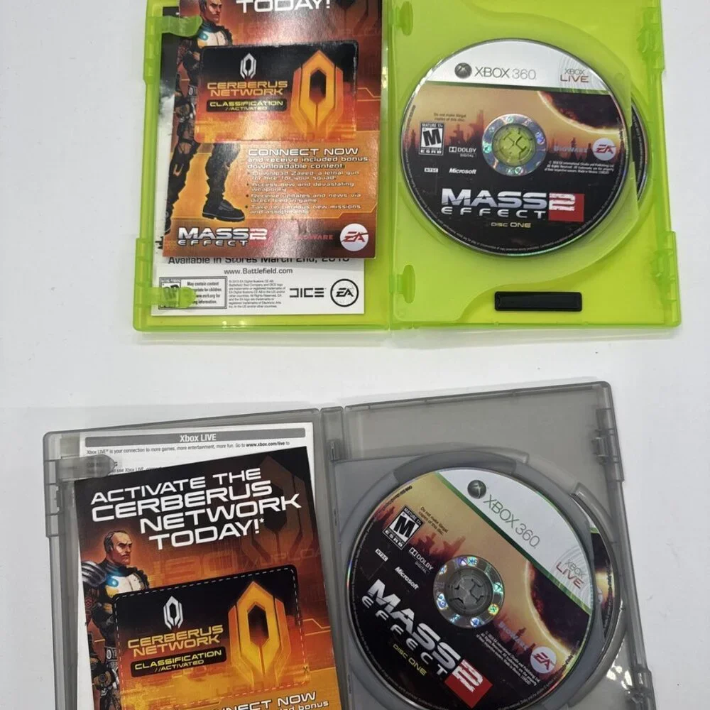 Xbox 360 Games Lot of 9 Halo Assassins Creed Mass Effect Star Wars Xbox